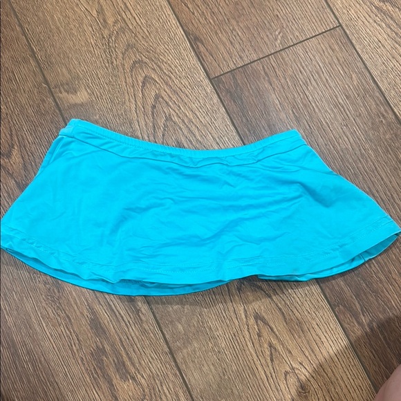 Florence Eiseman Vibrant Aqua Skater Skirt - Picture 1 of 2